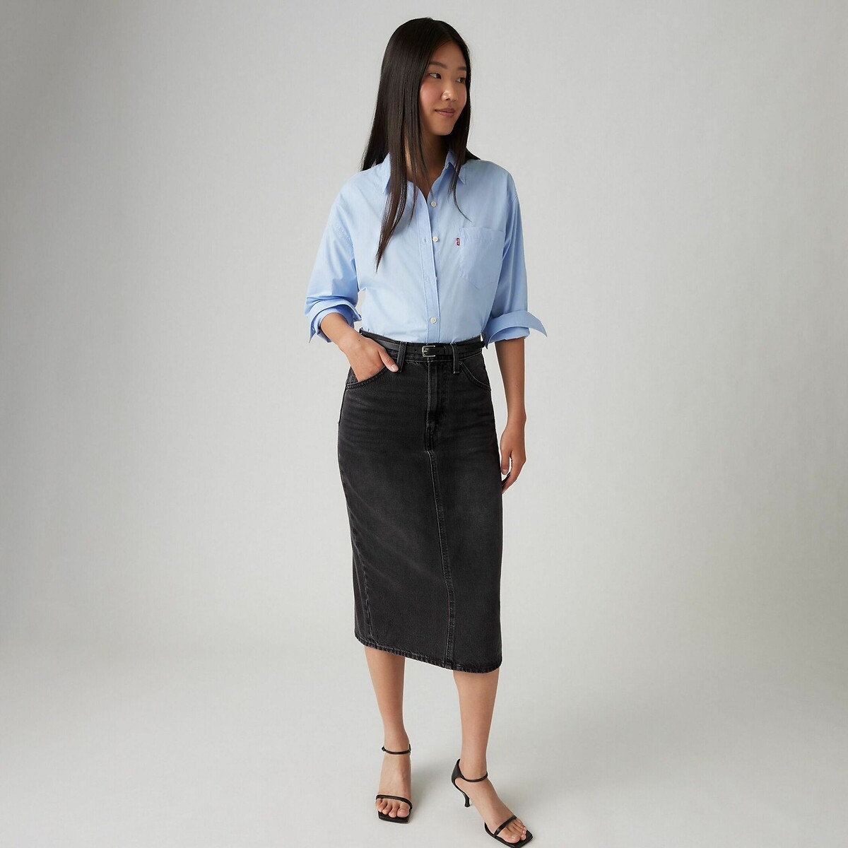 Rok HR A Line Decon Skirt wandering spirit clean, LEVI'S