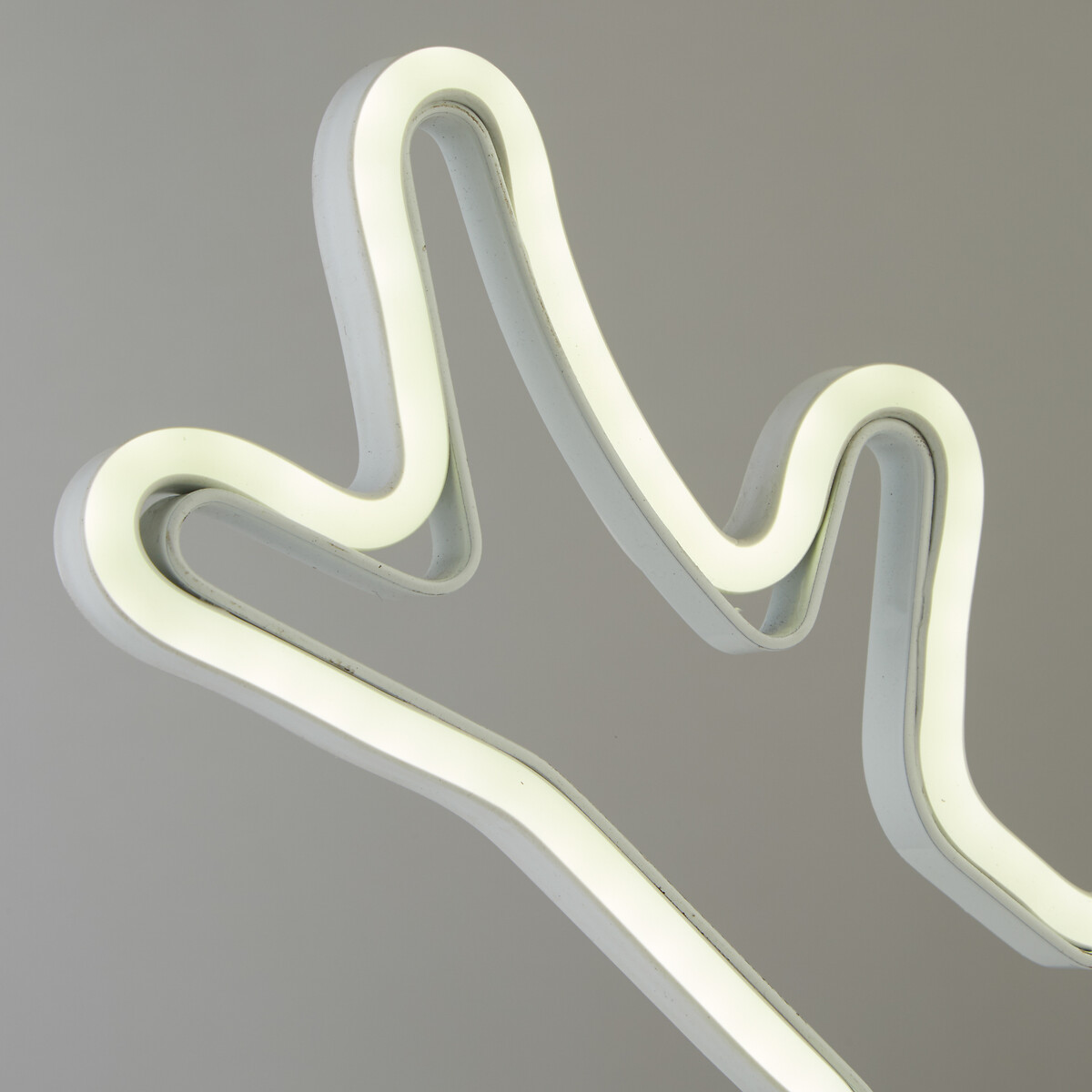 31cm White Neon Deer LED Light white, SO'HOME