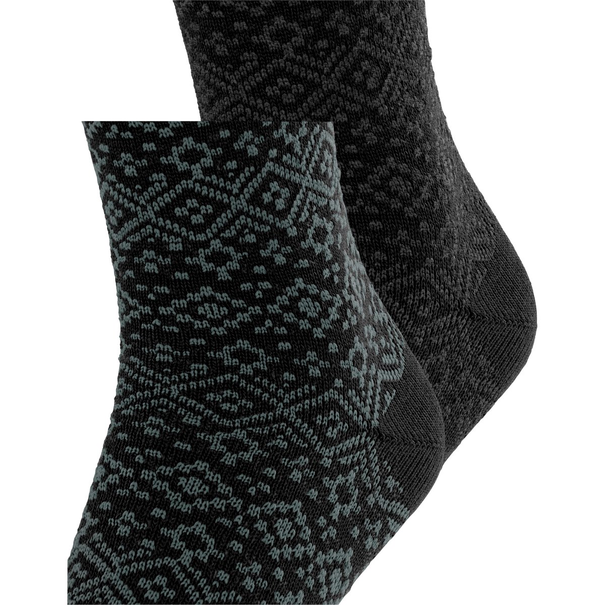 Chaussettes Fair Isle 2-Pack Opaque variations de couleur, ESPRIT