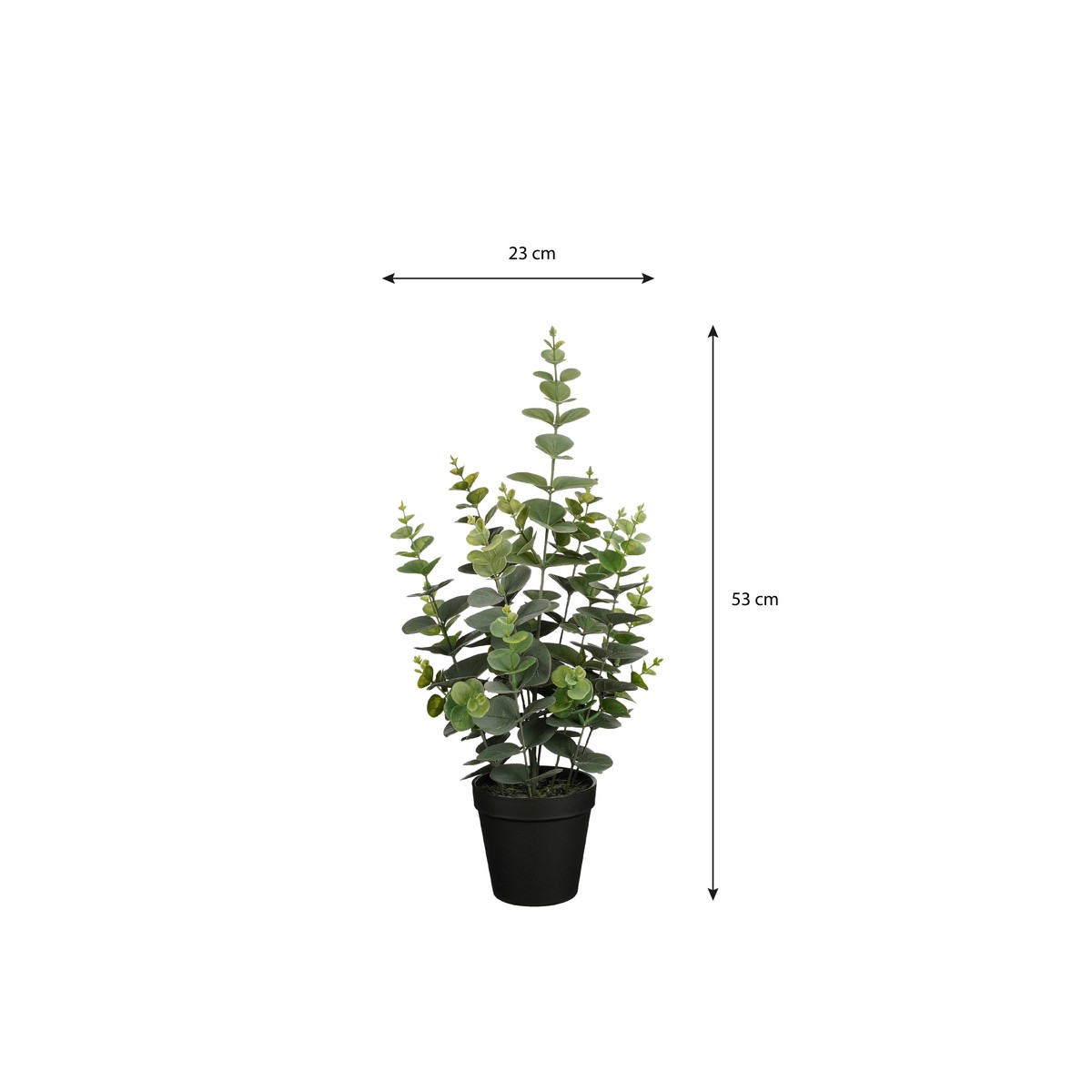 Plante artificielle EUCALYPTUS vert, MICA DECORATIONS