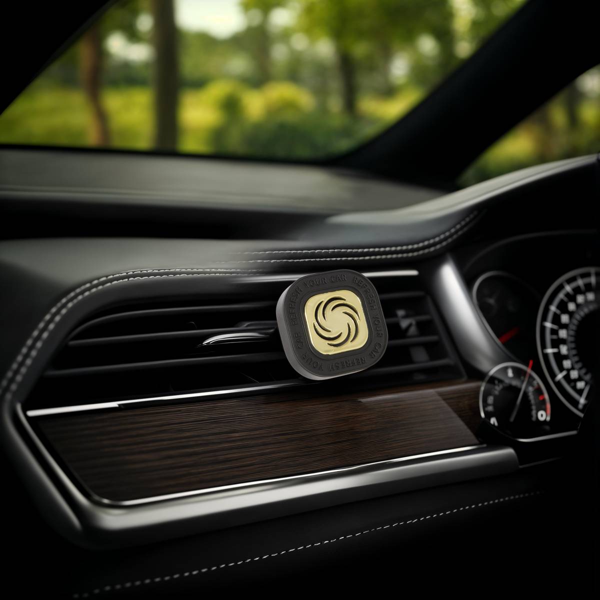 Diffuseur de voiture ALMA noir, ATMOSPHERA