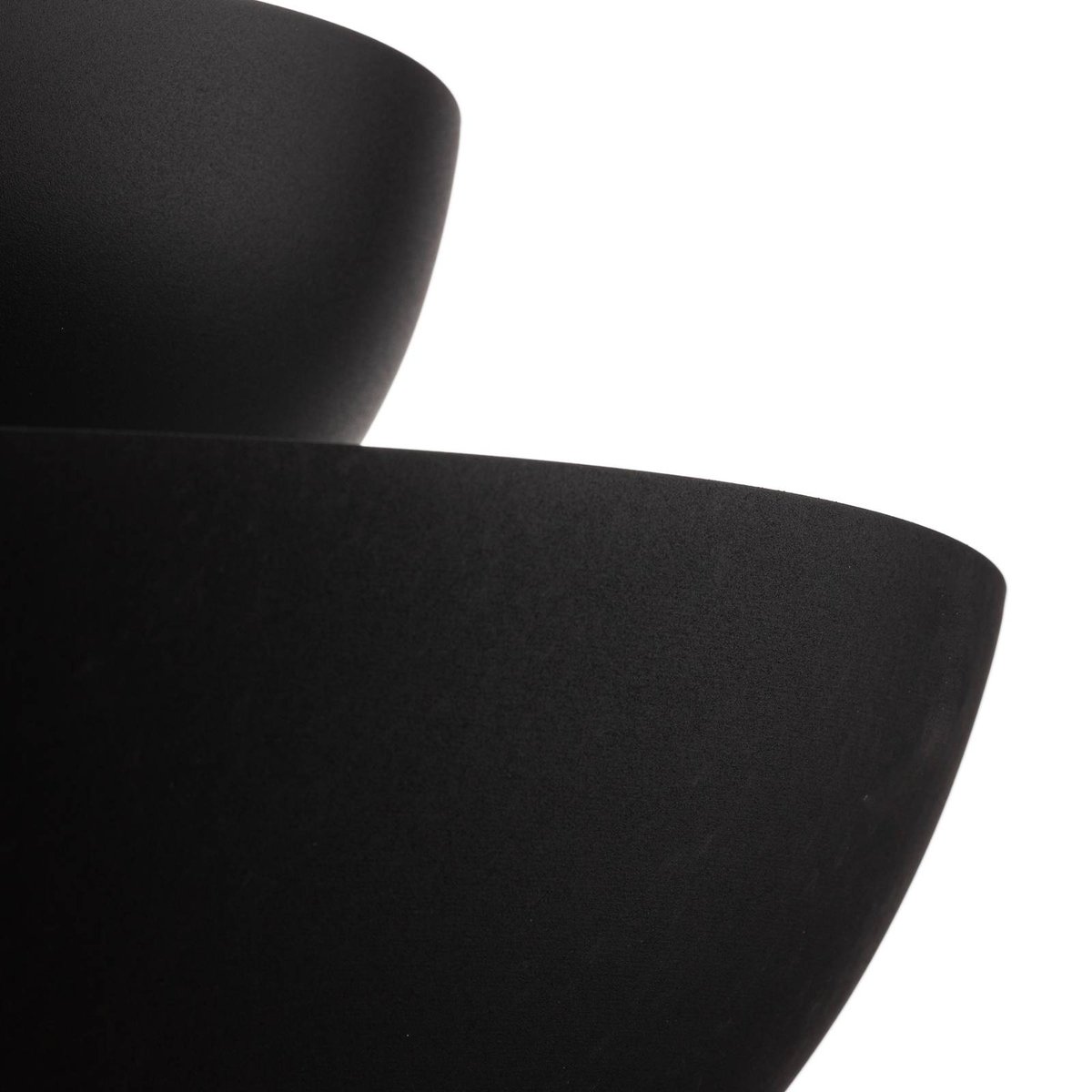 Plafonnier en métal design, Kellina noir, LUCANDE