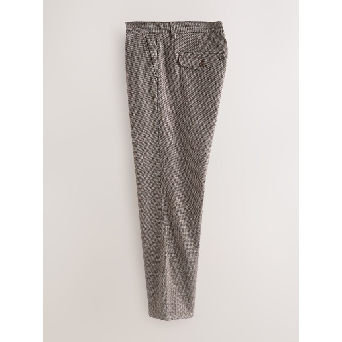 Pantalon pied-de-poule en majoritaire marron, NEXT