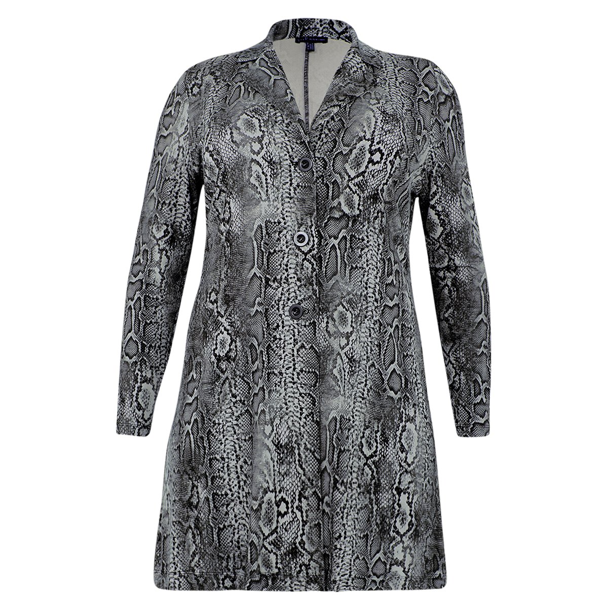 Veste /Blazer avec fermeture à bouton gris, YOEK