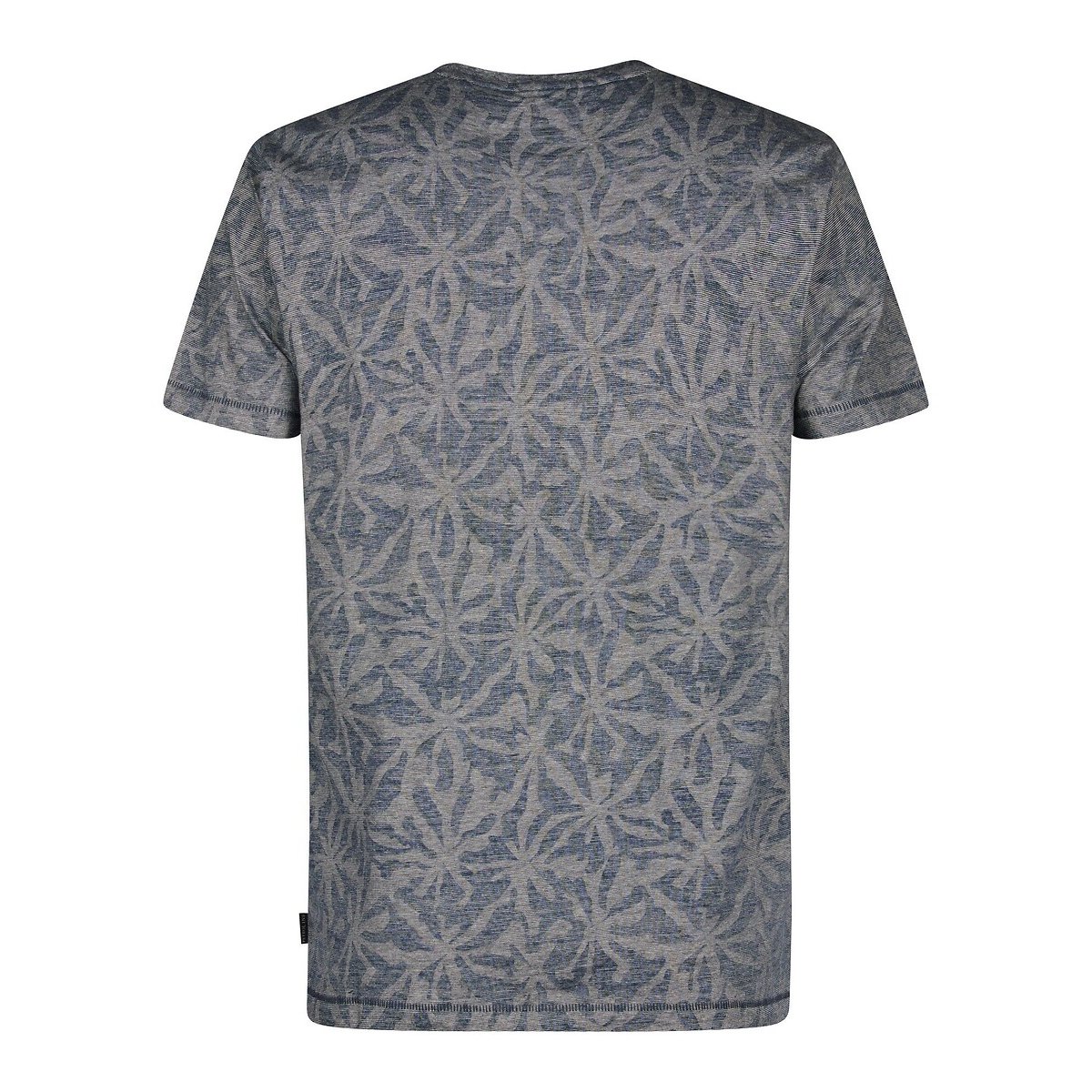 Printed Short Sleeve T-Shirt navy blue, PETROL INDUSTRIES
