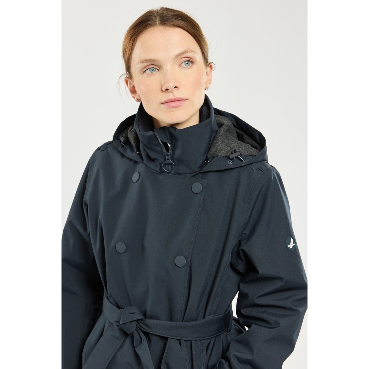 Trench-coat imperméable BROOKHILL navy, BERMUDES