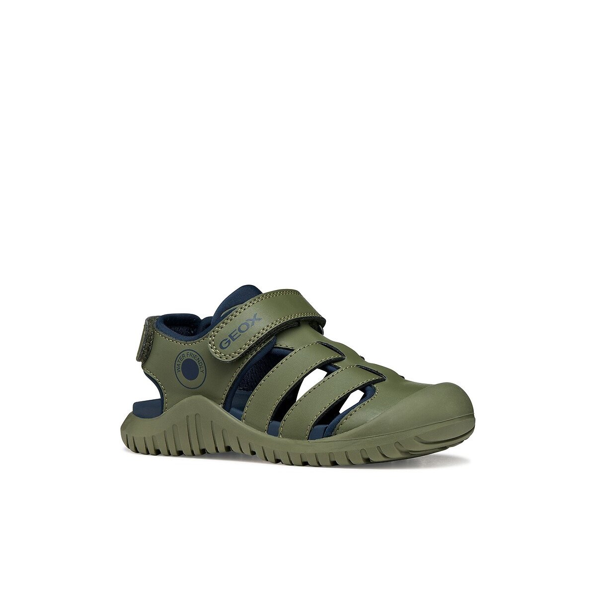 Kids Fusbetto Pro Closed Sandals khaki, GEOX