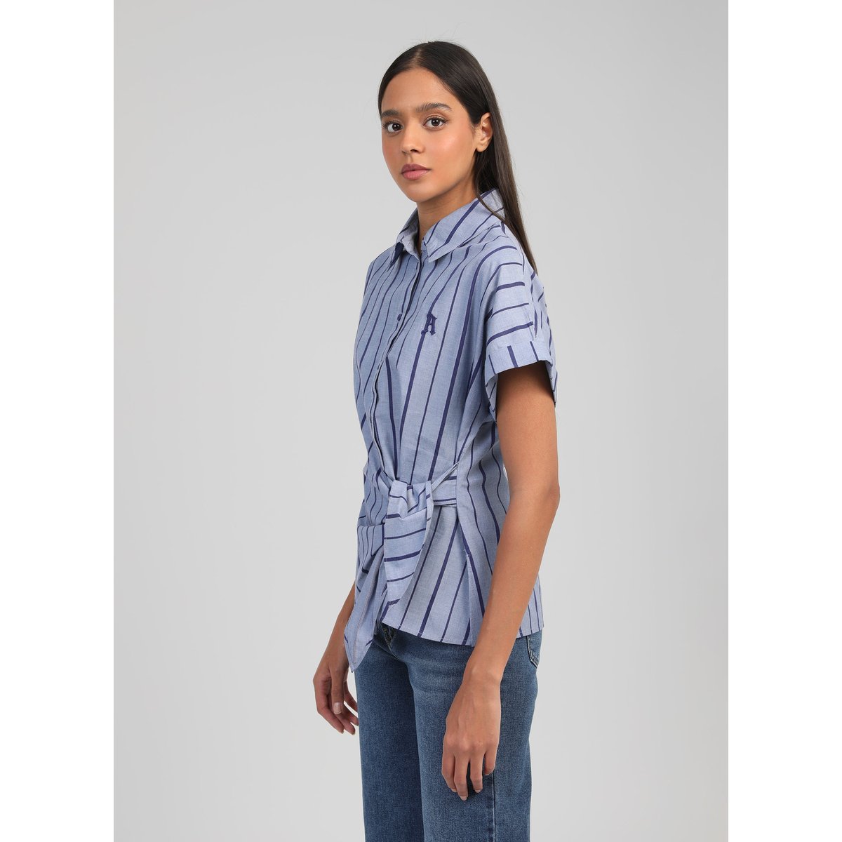 Chemise SOUMAELA rayee, AN'GE