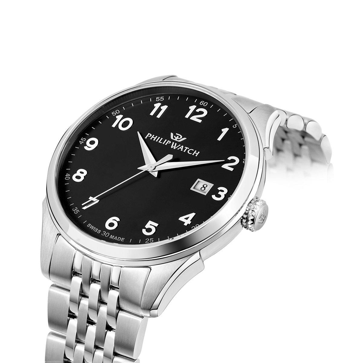 Montre multifonction ROMA noir, PHILIP WATCH