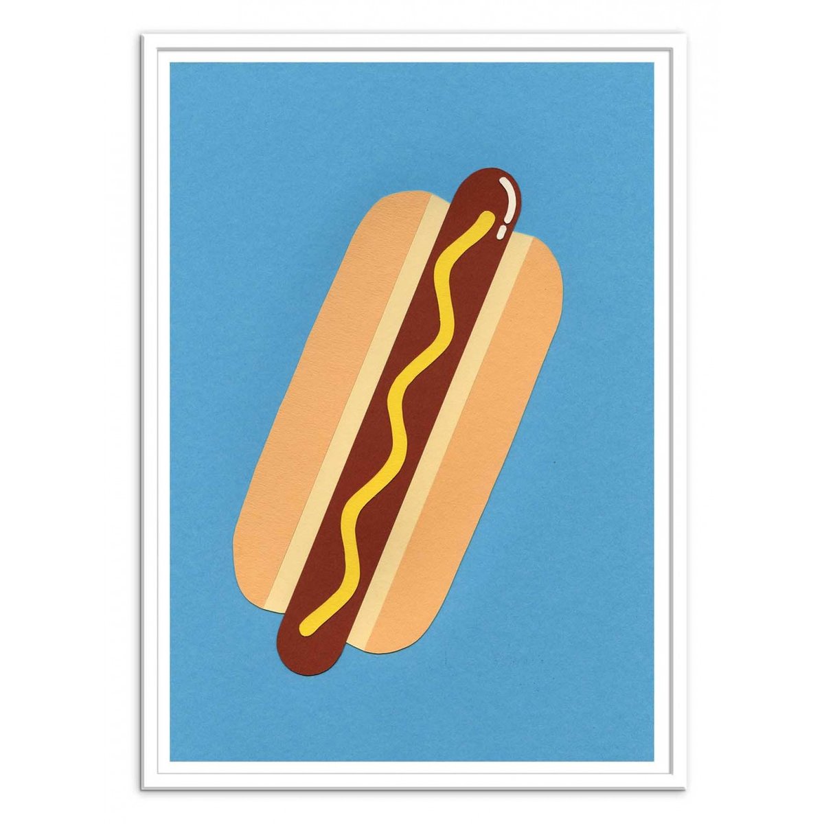 Affiche d'art - American Hot-dog - Rosi Feist affiche d'art, WALL EDITIONS