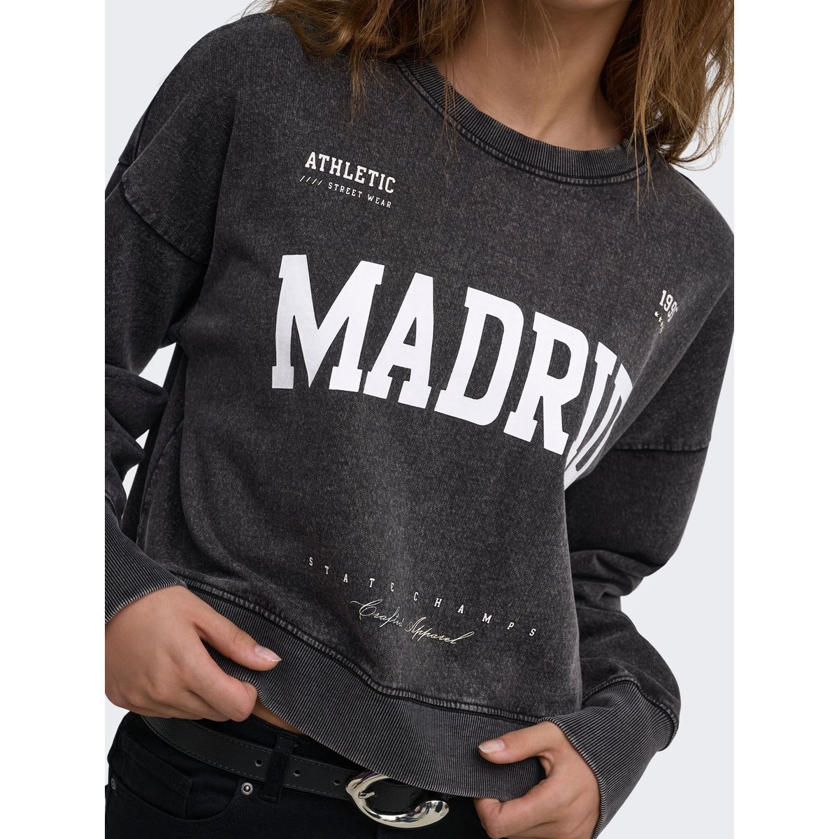 Sweat-Shirt black 1, ONLY