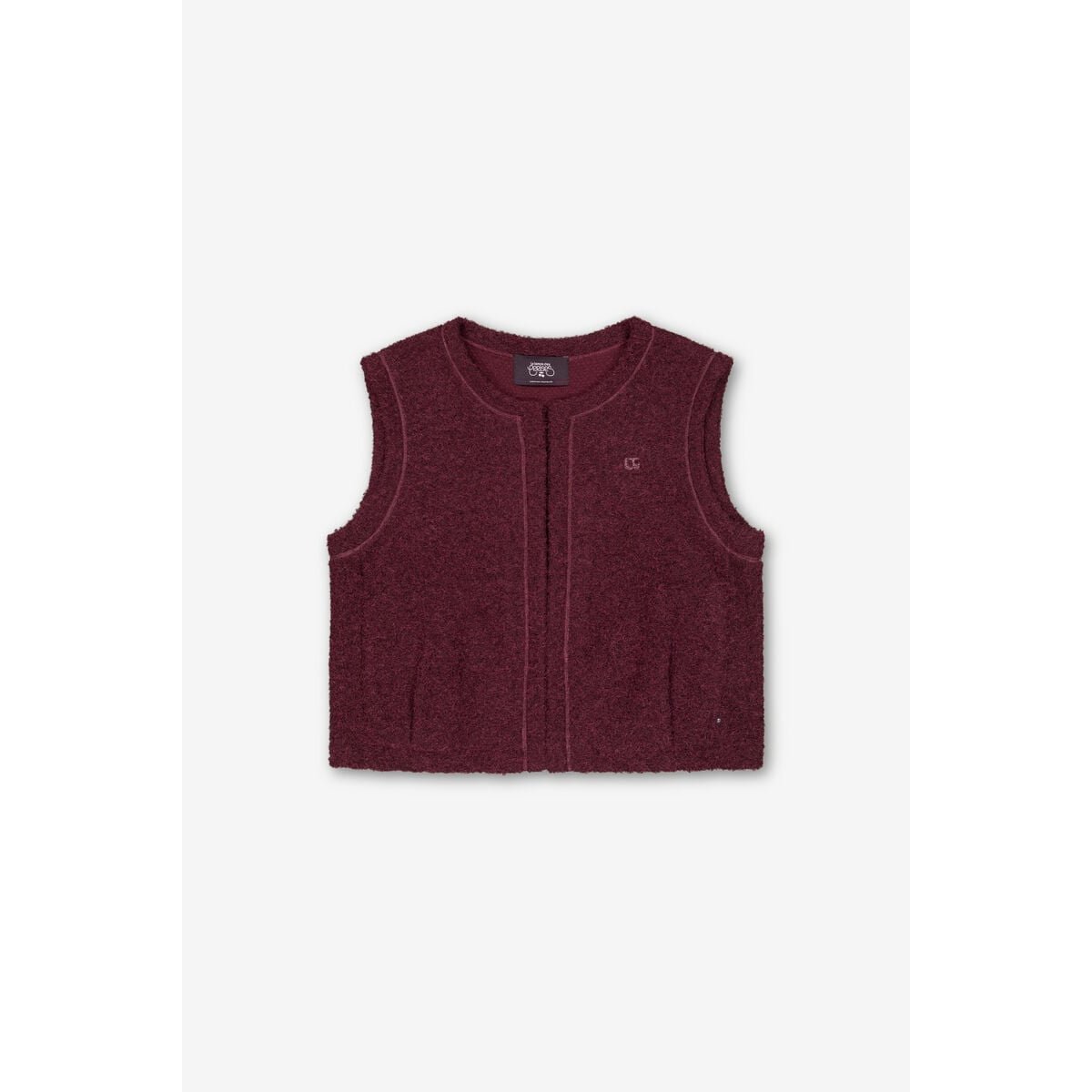 Veste sans manches BADIS burgundy, LE TEMPS DES CERISES