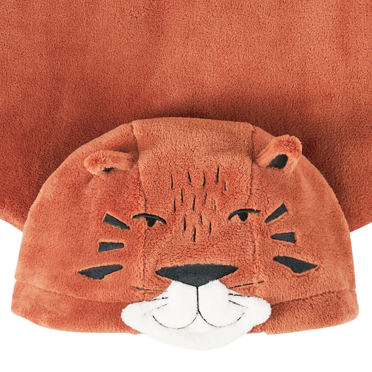 Veste d'intérieur à capuche en polaire camel, LA REDOUTE COLLECTIONS