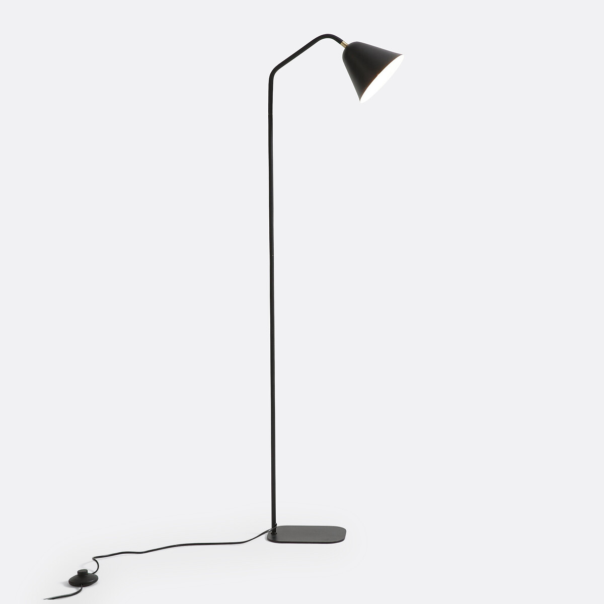 Lampadaire en métal fer, Copita noir mat, LA REDOUTE INTERIEURS
