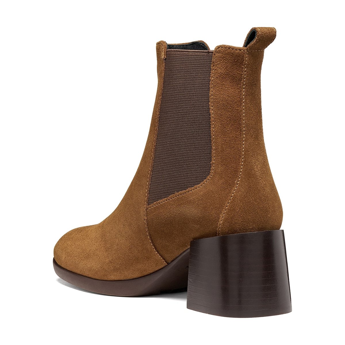 Bottines  D WALK PLEASURE 55T noisette, GEOX