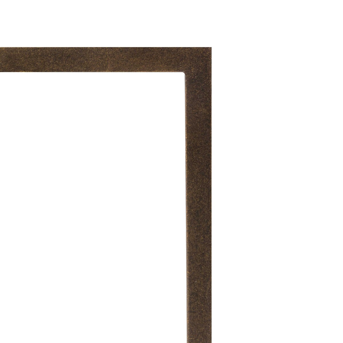 Alaric Glass & Metal Console Table bronze, ÉDITÉ