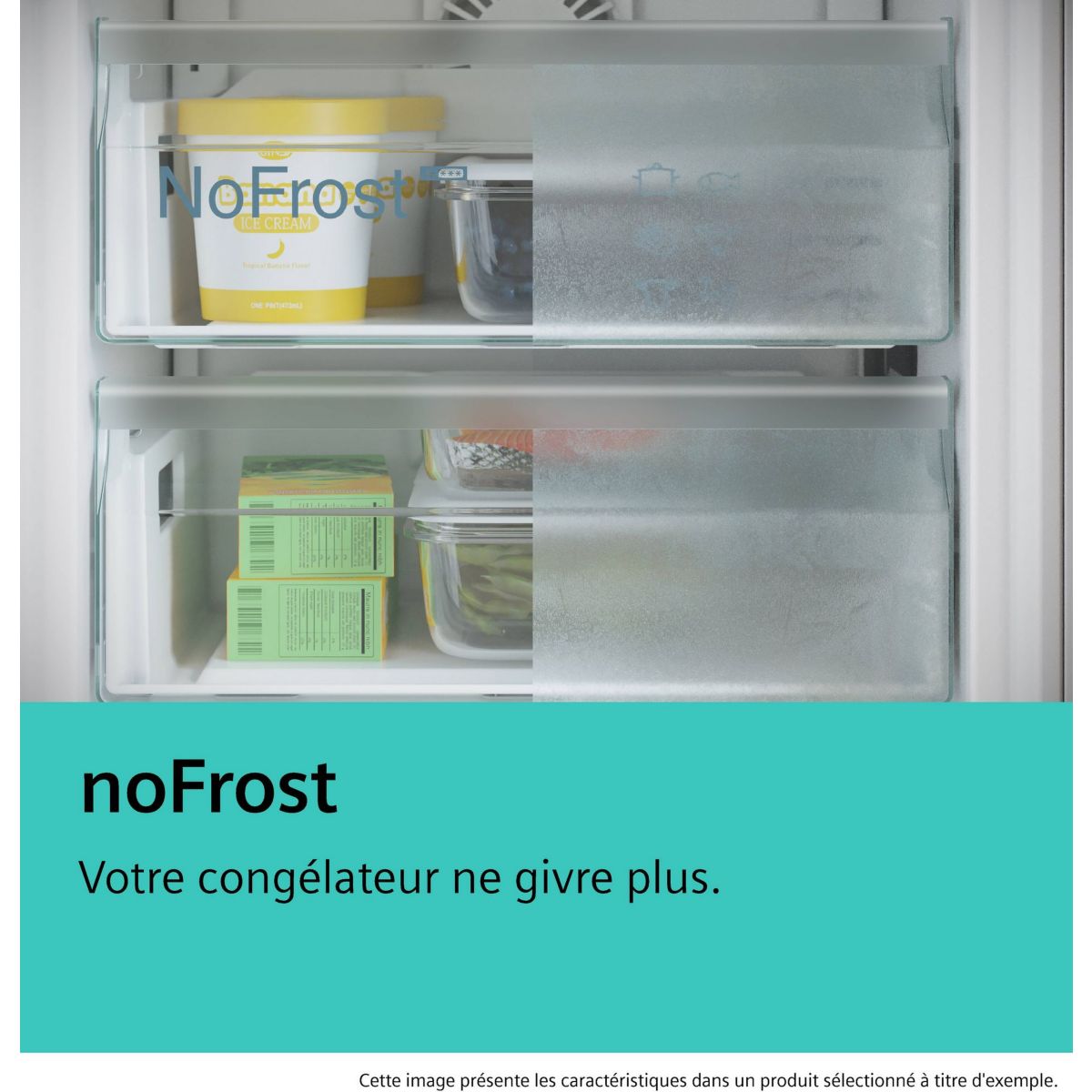 Congélateur armoire GS58NAWDV IQ500 varioZone blanc, SIEMENS