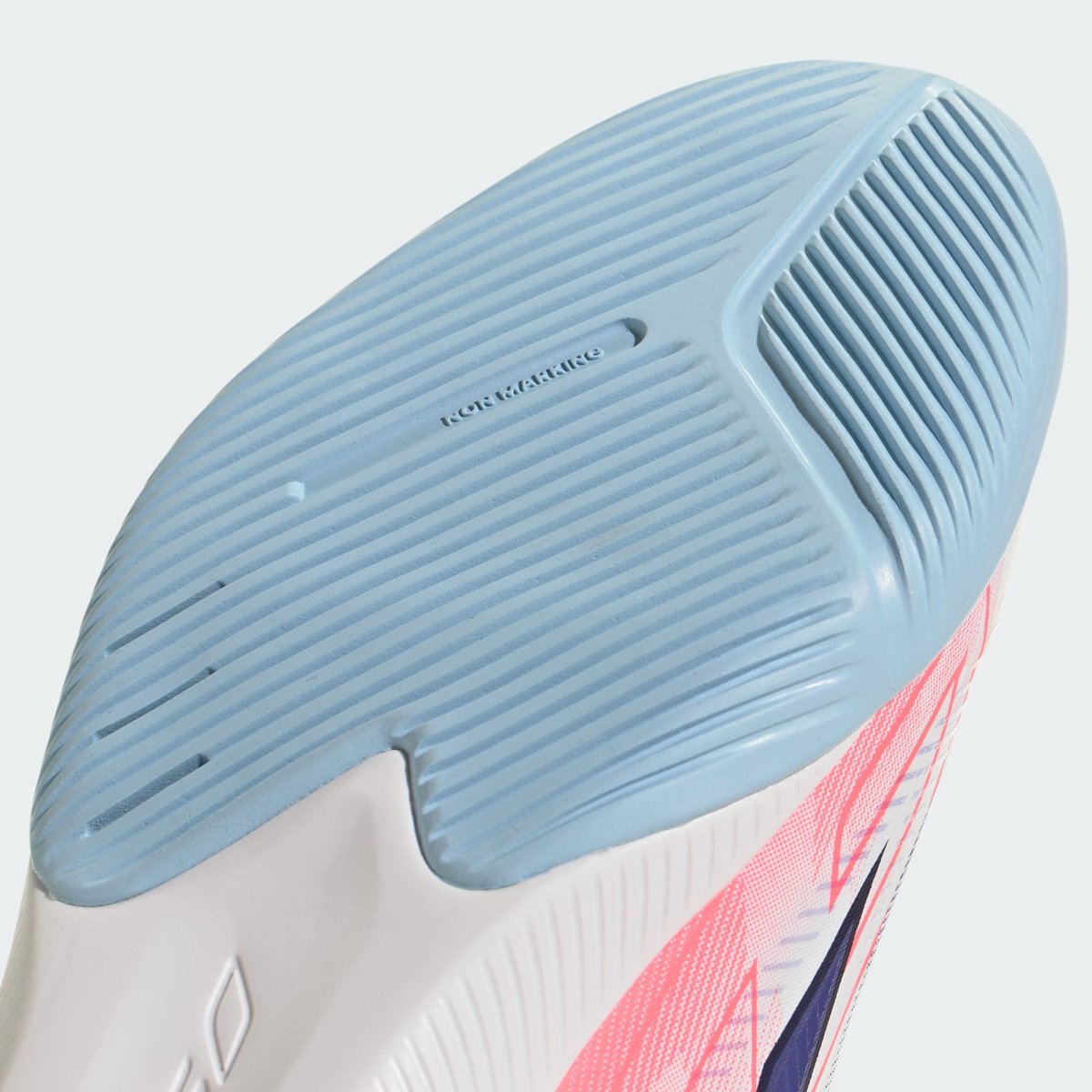 Chaussure De Football F50 Hyperfast League Sans Lacets Salle Enfants Chaussure De Football F50 Hyperfast League Sans Lacets Salle Enfants cloud white / solar purple / solar turbo, adidas Performance