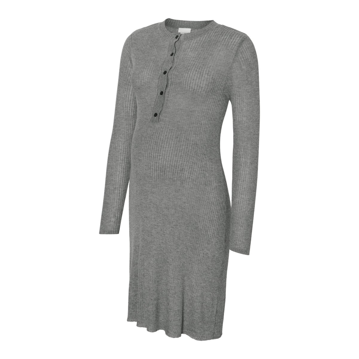 Robe En Maille grise - thunderstorm, MAMA LICIOUS