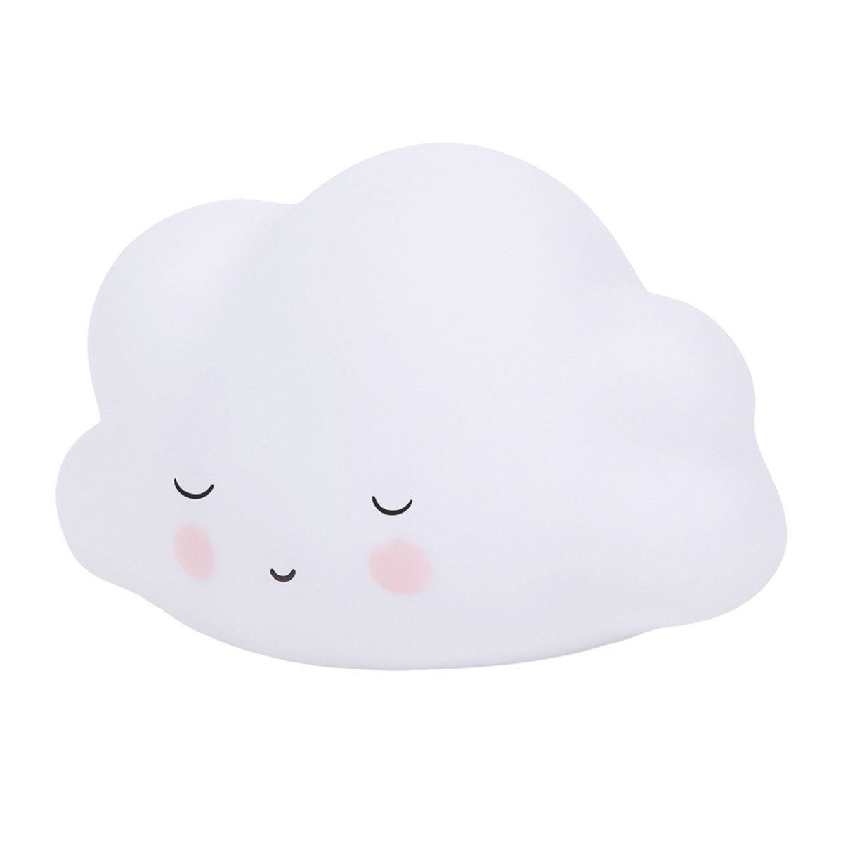 Petite veilleuse nuage endormi blanc, A LITTLE LOVELY COMPANY