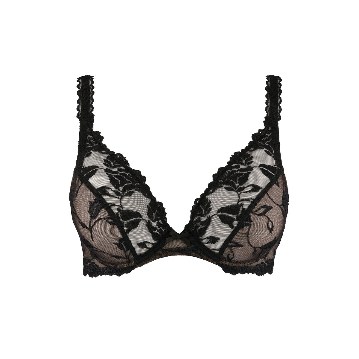 Soutien-gorge triangle avec armatures Softessence noir, AUBADE