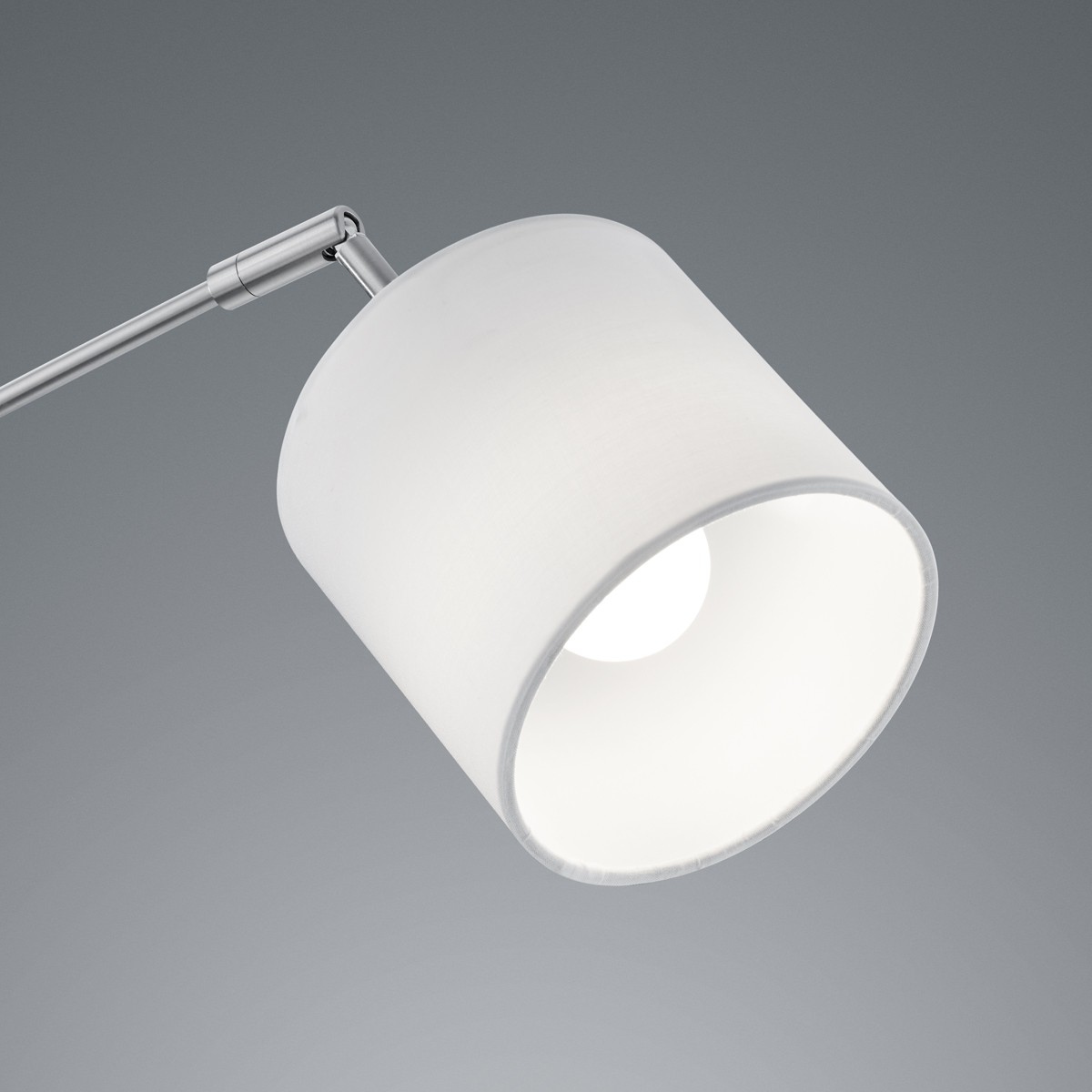 Lampadaire design en métal, TOMMY blanc, TRIO