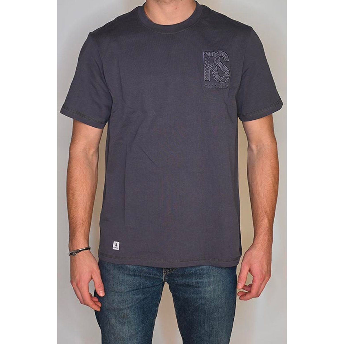 TEXTILE en coton DEEPER HEAT gris, REDSKINS