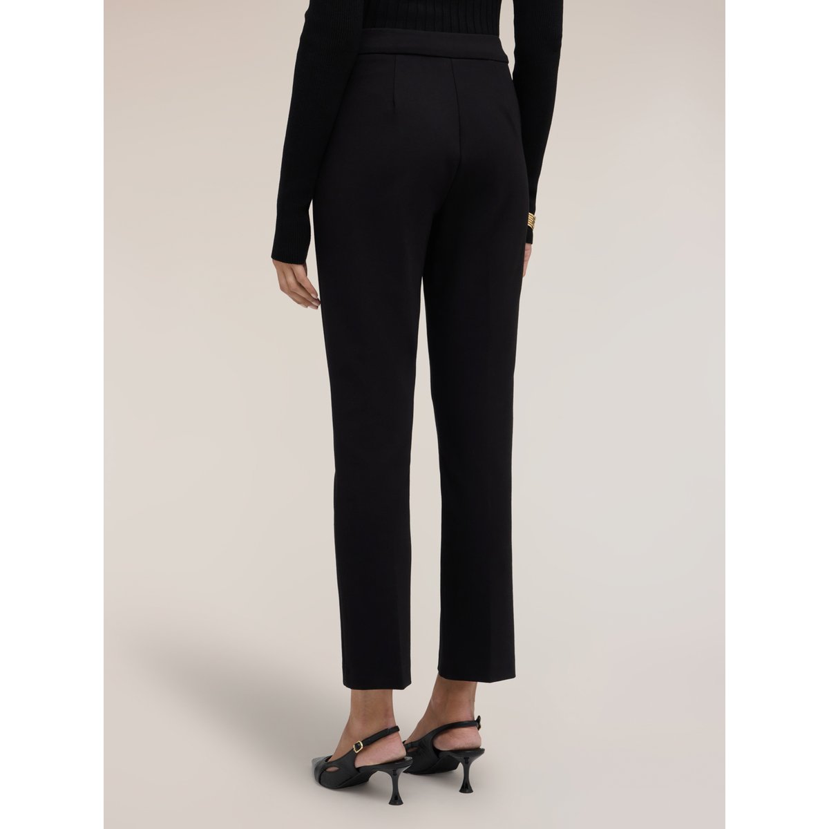 Pantalon coupe droite noir, MOTIVI