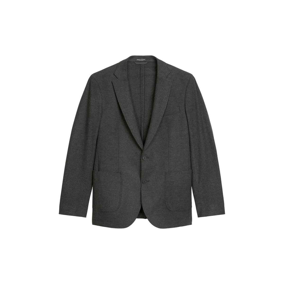 Veste shaped en tech flannel de haute qualité noir, MARC O'POLO