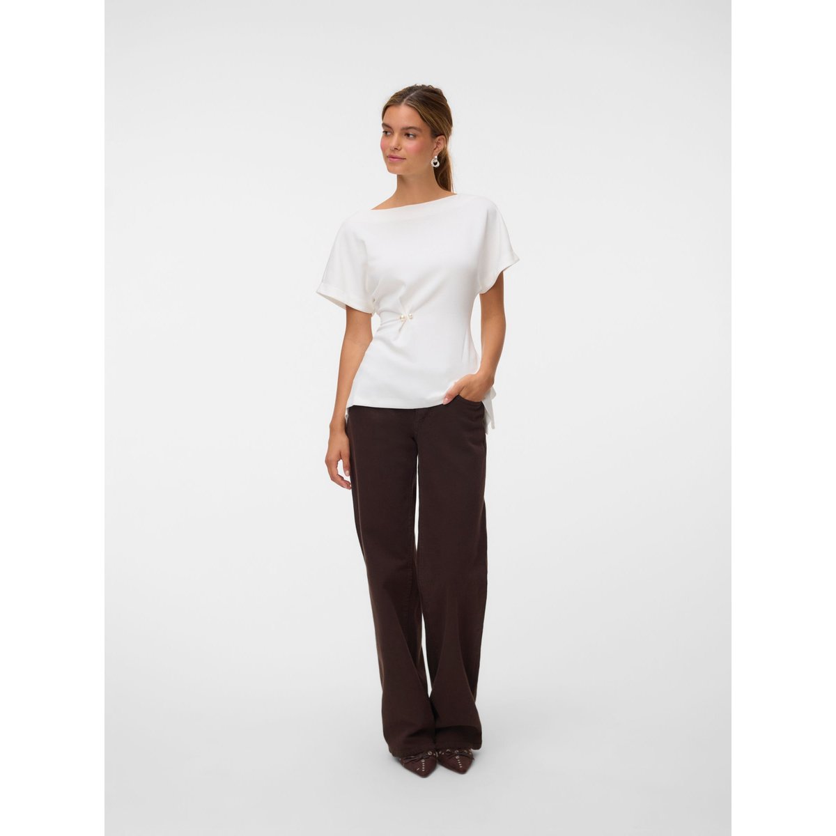 Blouse snow white, VERO MODA