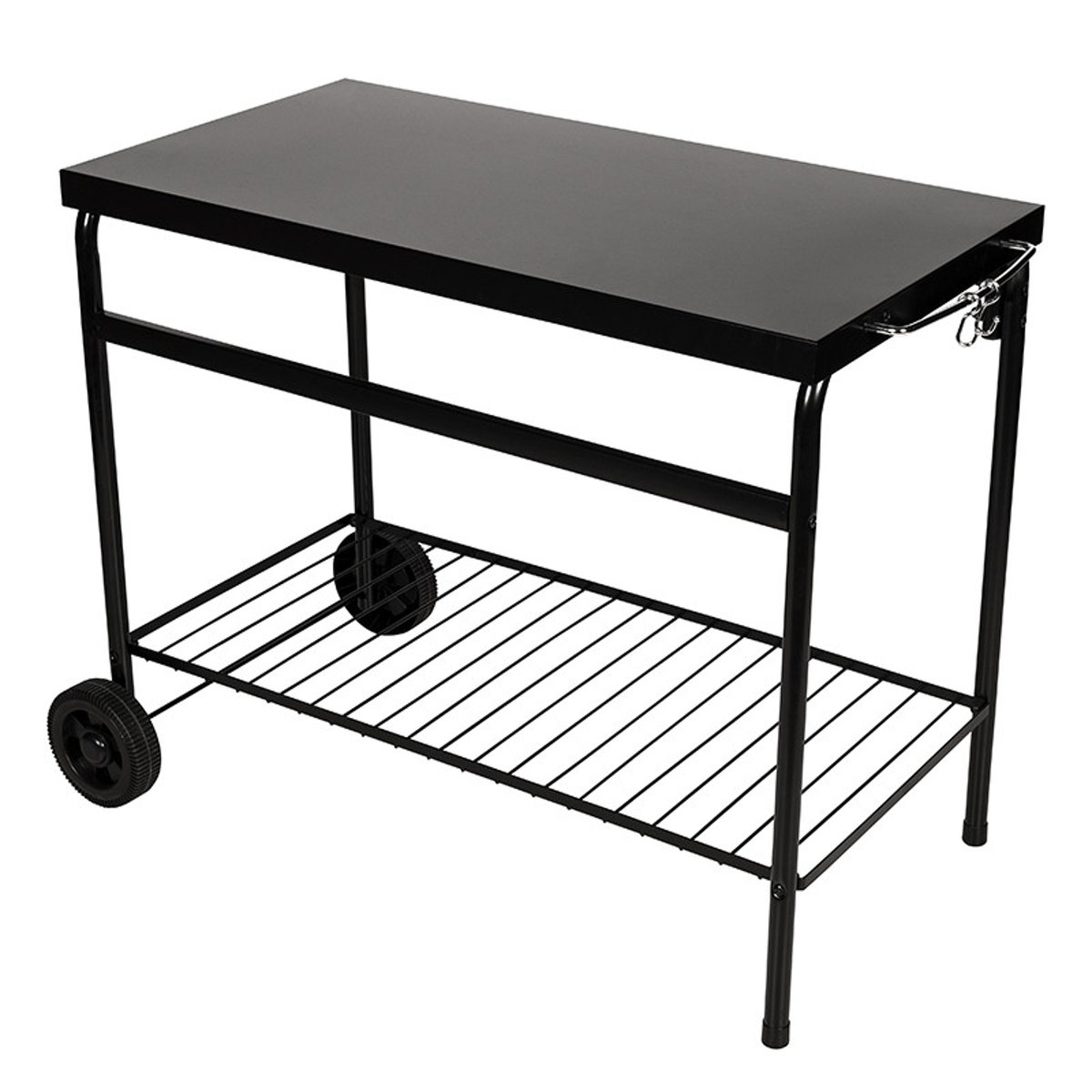 Desserte sur chariot pour plancha noir, SOMAGIC