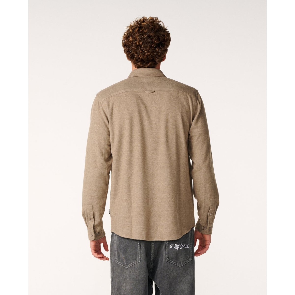 Grid Long Sleeve Shirt walnut, RIP CURL