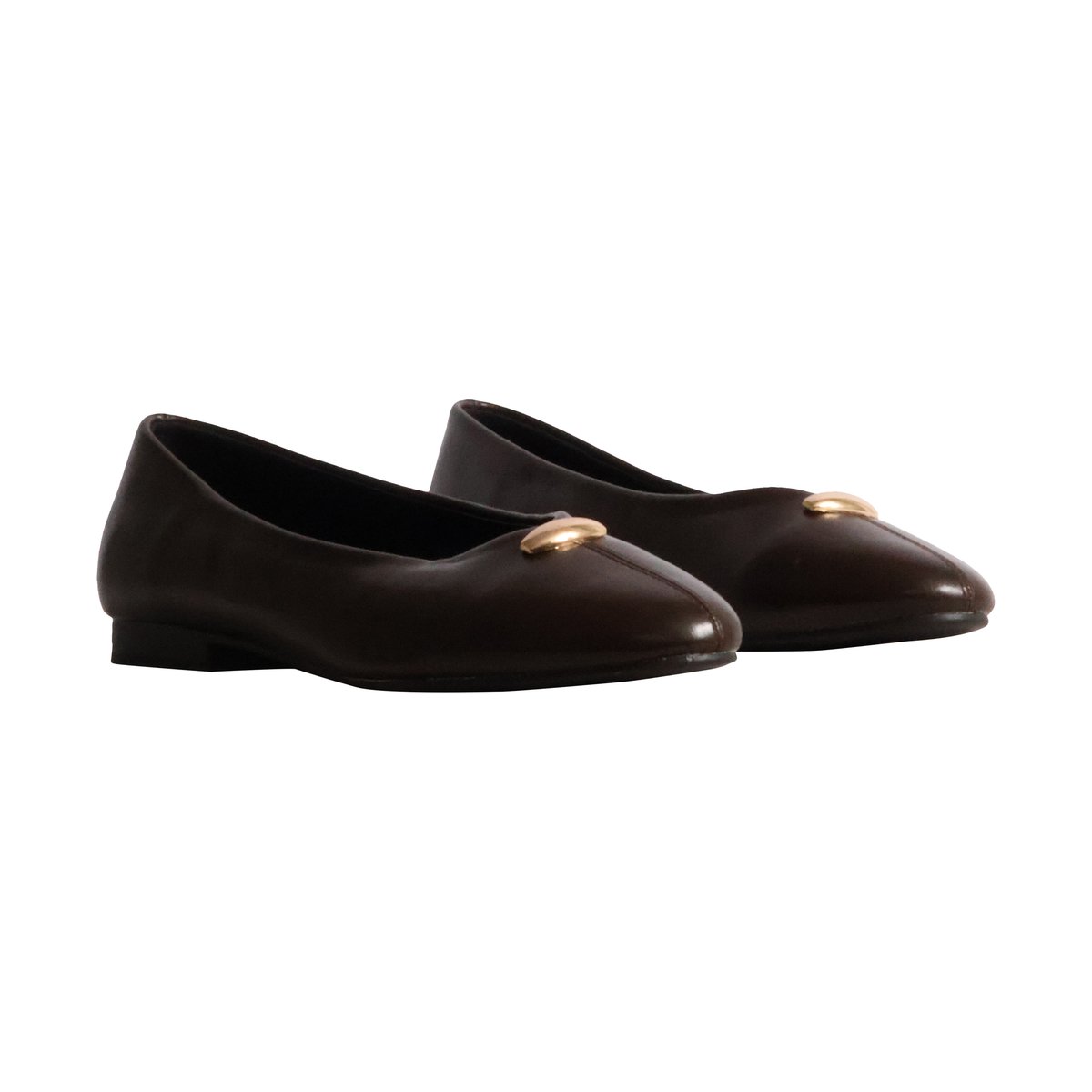 Ballerines à Enfiler R And B marron, ENZA NUCCI
