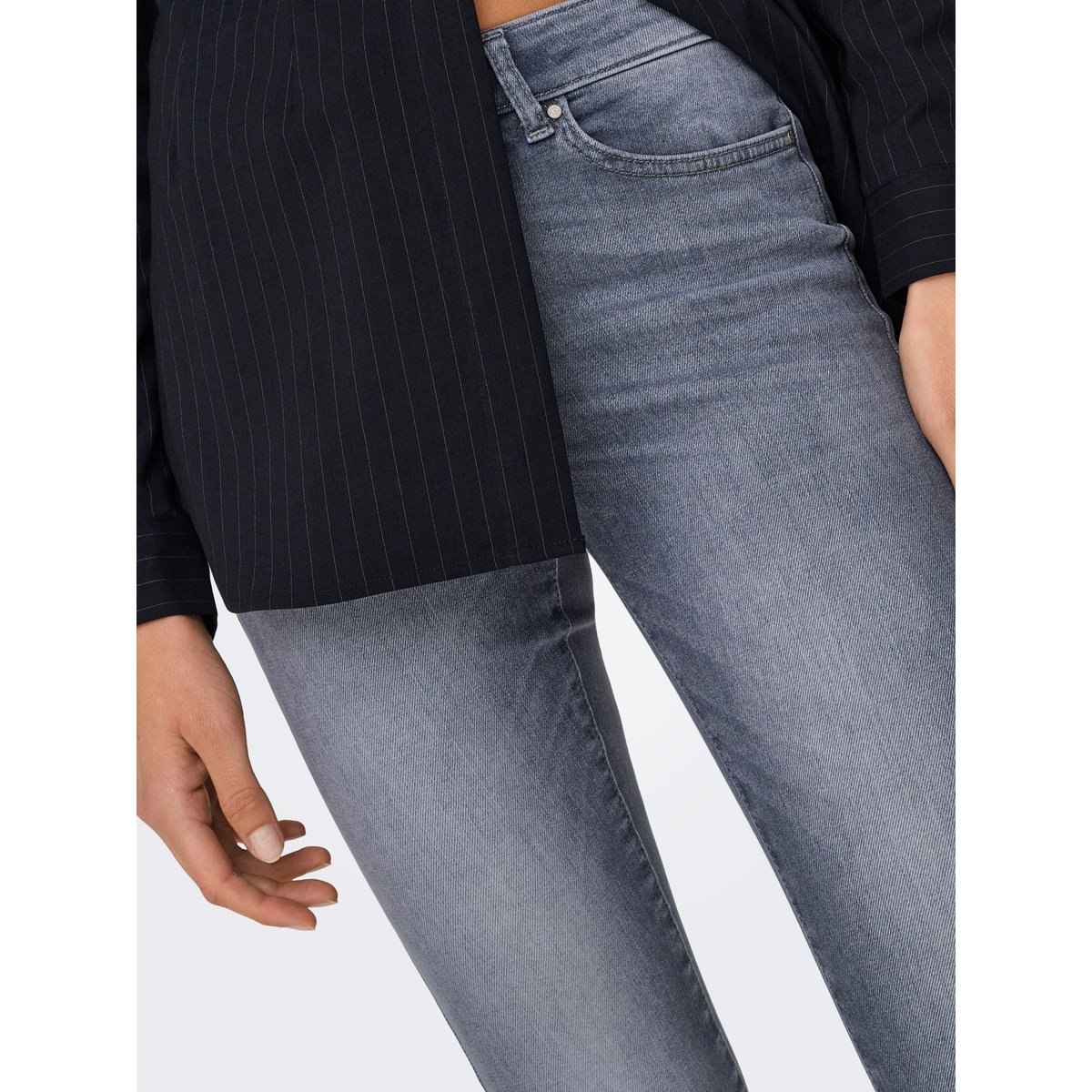 Jean Skinny medium grey denim, ONLY