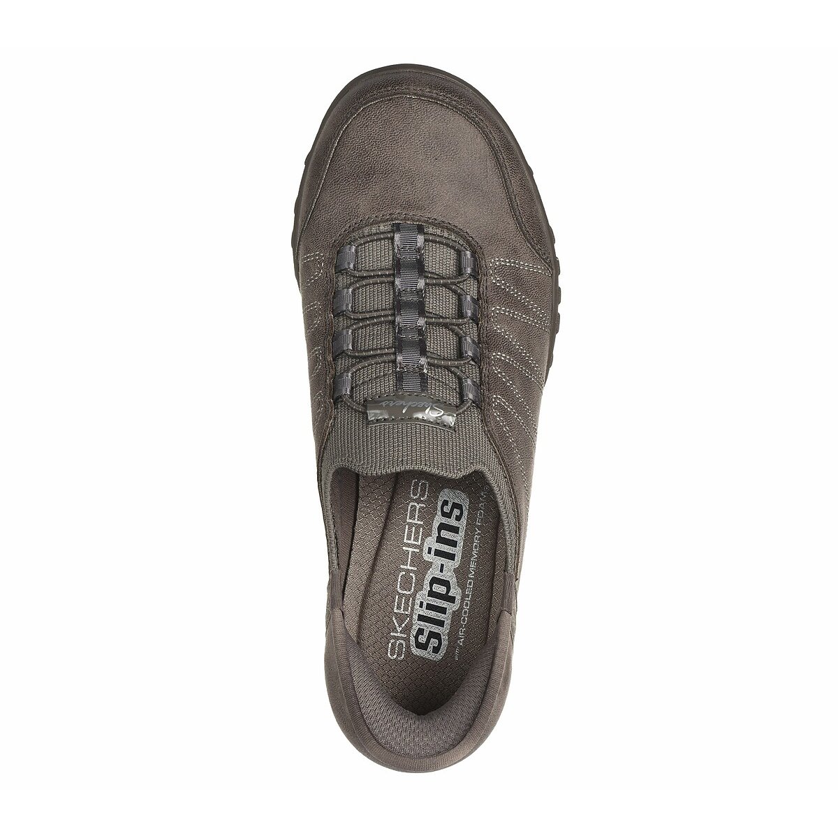 Slip-Ins: Breathe-Easy Home-Body Trainers dark taupe, SKECHERS