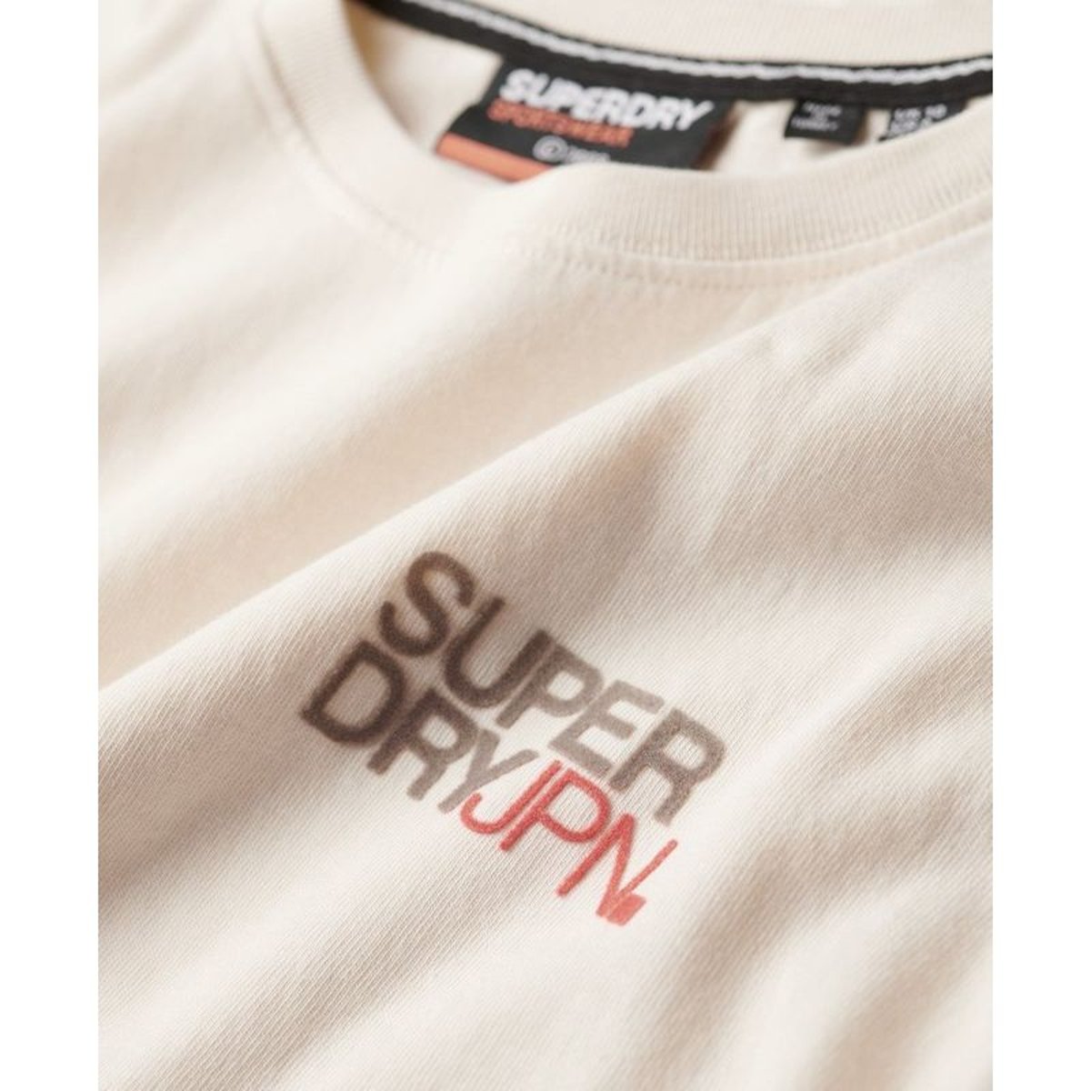 T-shirt ajusté Sportswear Logo riz blanc, SUPERDRY