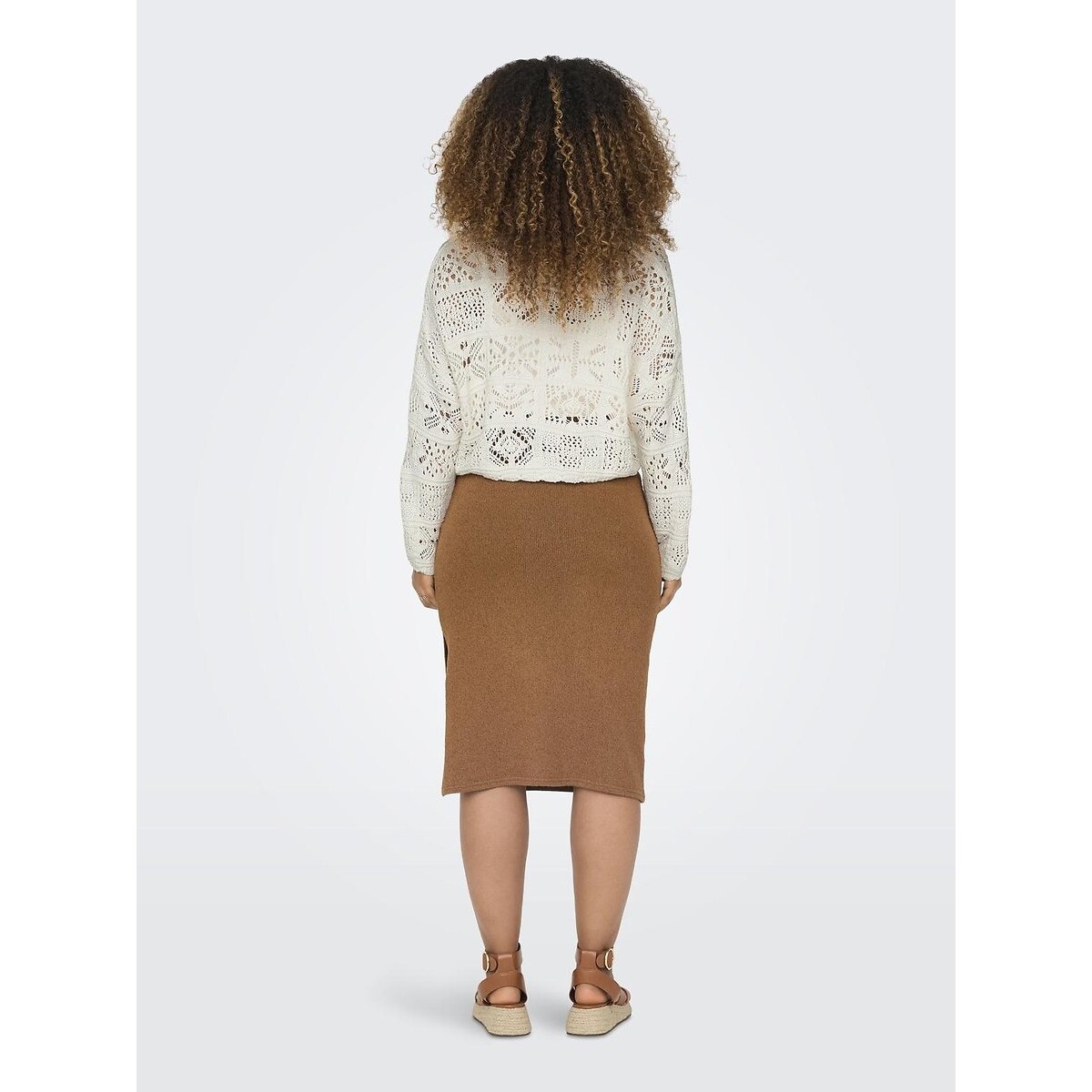 Crochet Cardigan off-white, ONLY