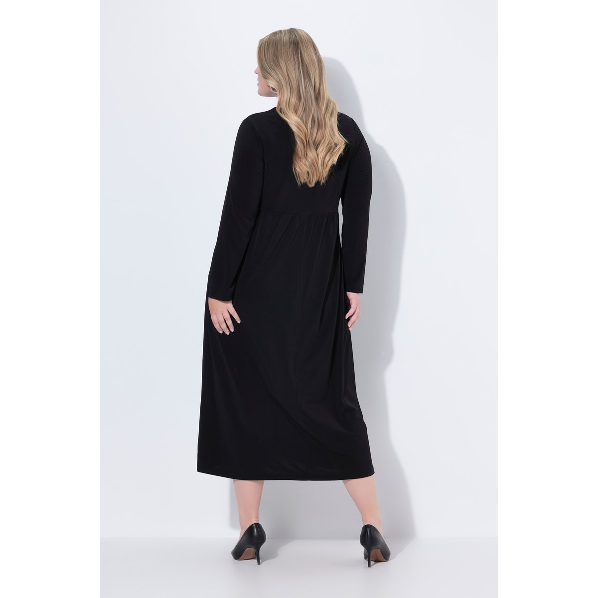 Robe maxi avec poches noir, ULLA POPKEN