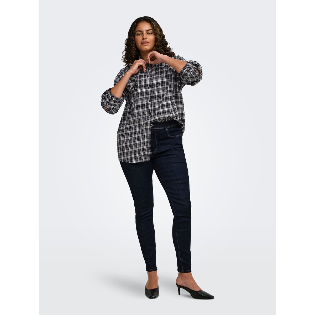 Chemise noire - black, ONLY CARMAKOMA