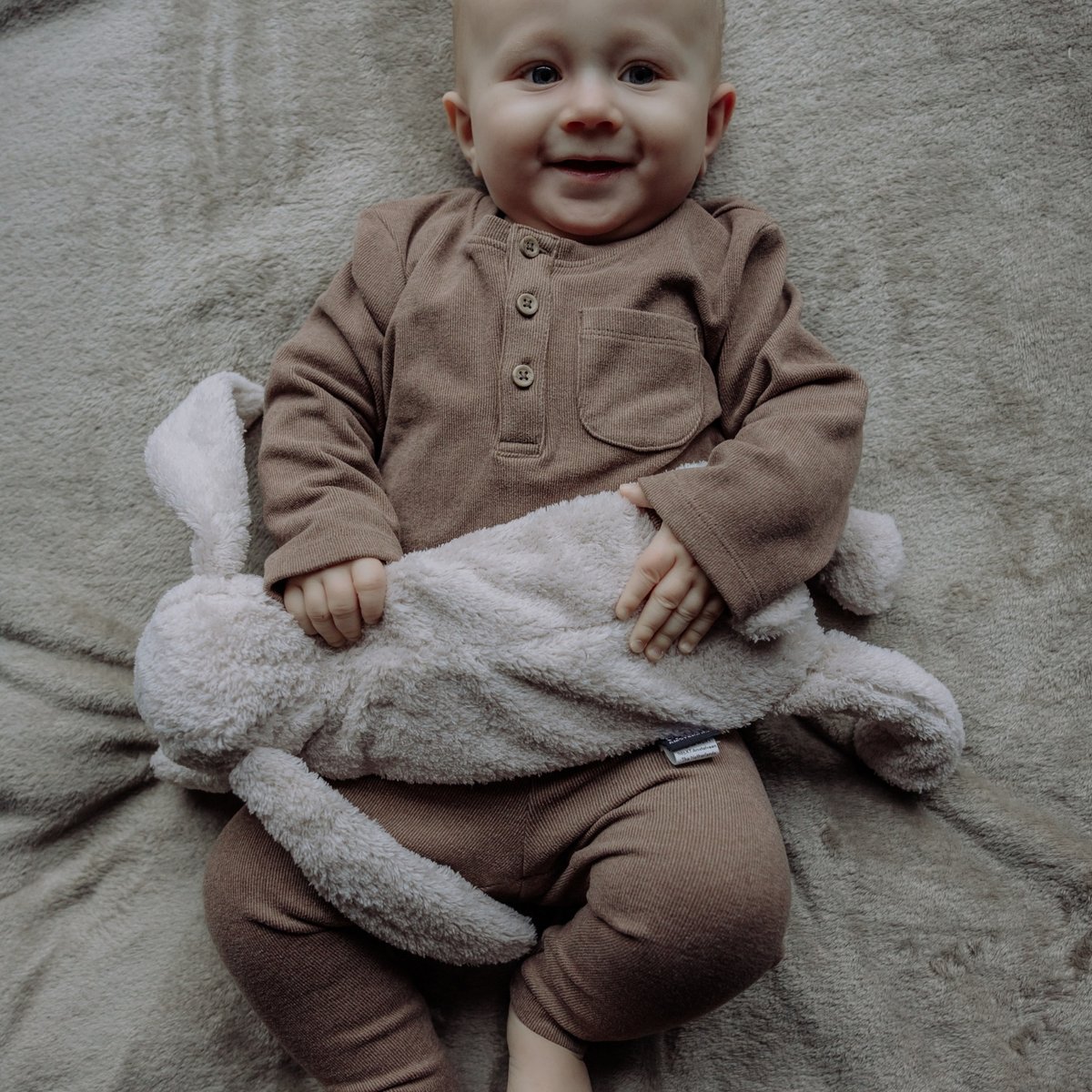 Doudou bouillote gris, FLOW