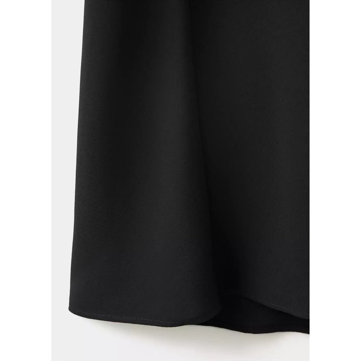 Robe cache-cœur nœud noir, MANGO