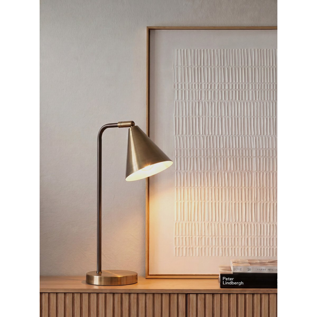 Lampe de table - SHINE doré, KENAY