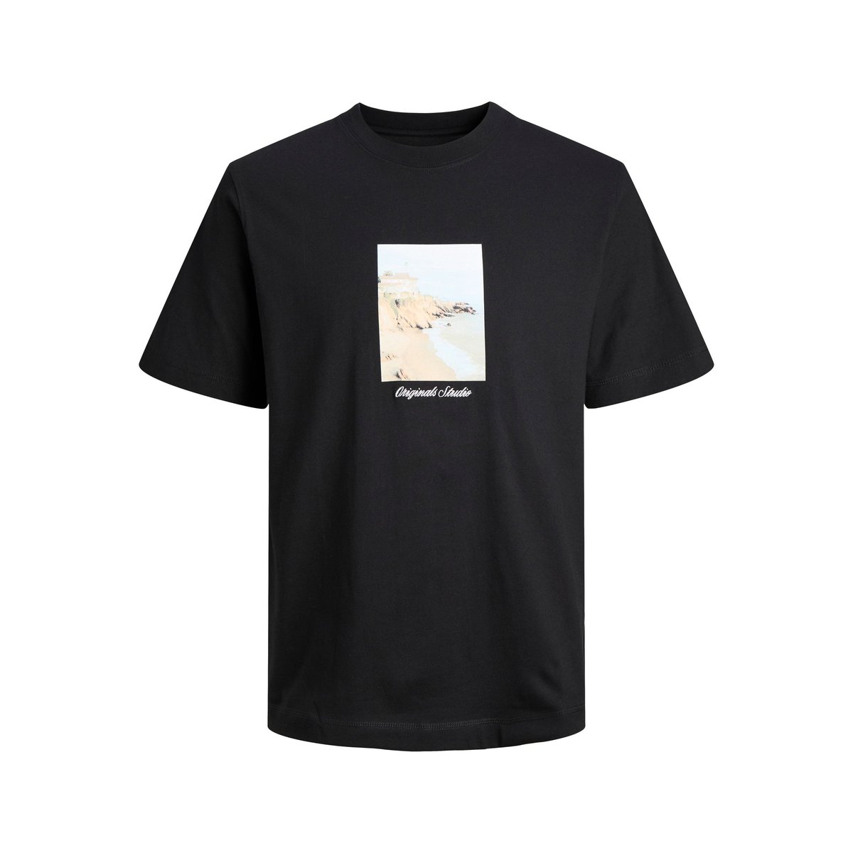 T-Shirt black 1, JACK & JONES