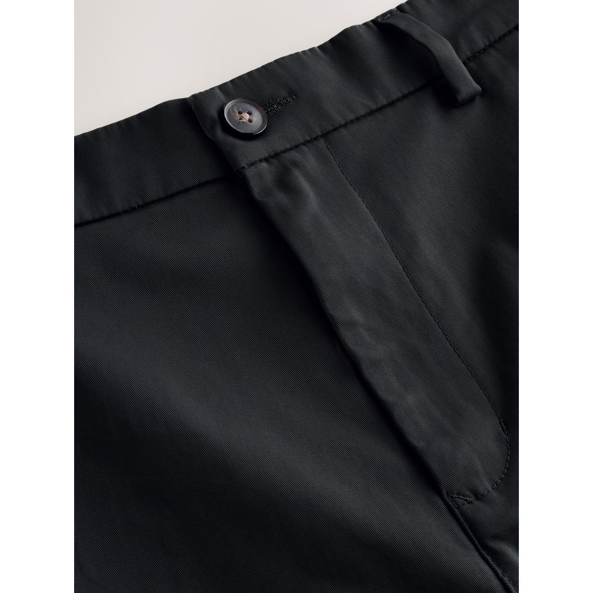 Short chino stretch noir, NEXT