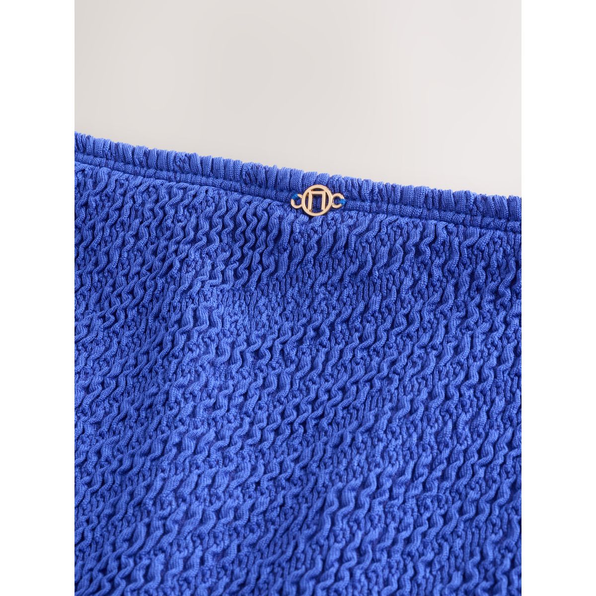 Bas de bikini effet froissé bleu cobalt, NEXT