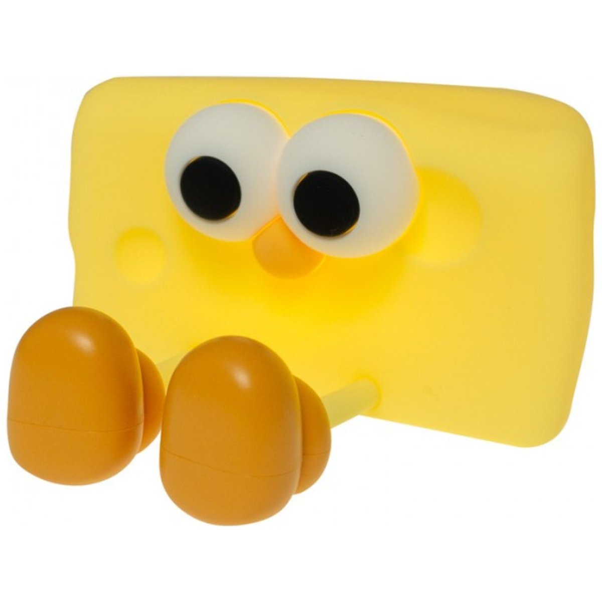 Veilleuse rechargeable Fromage jaune, orange, noir, MARY'S