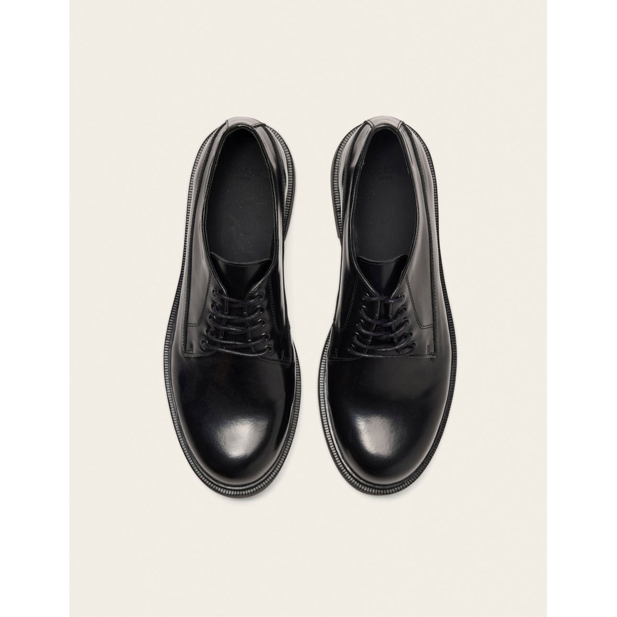 Derbies TAHO cuir box noir, ODAJE