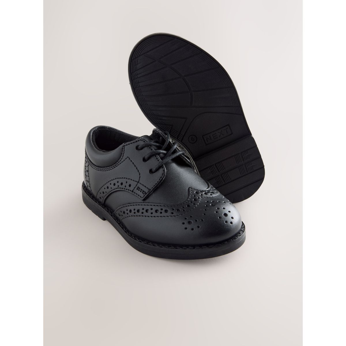 Chaussures richelieu à lacets noir, NEXT