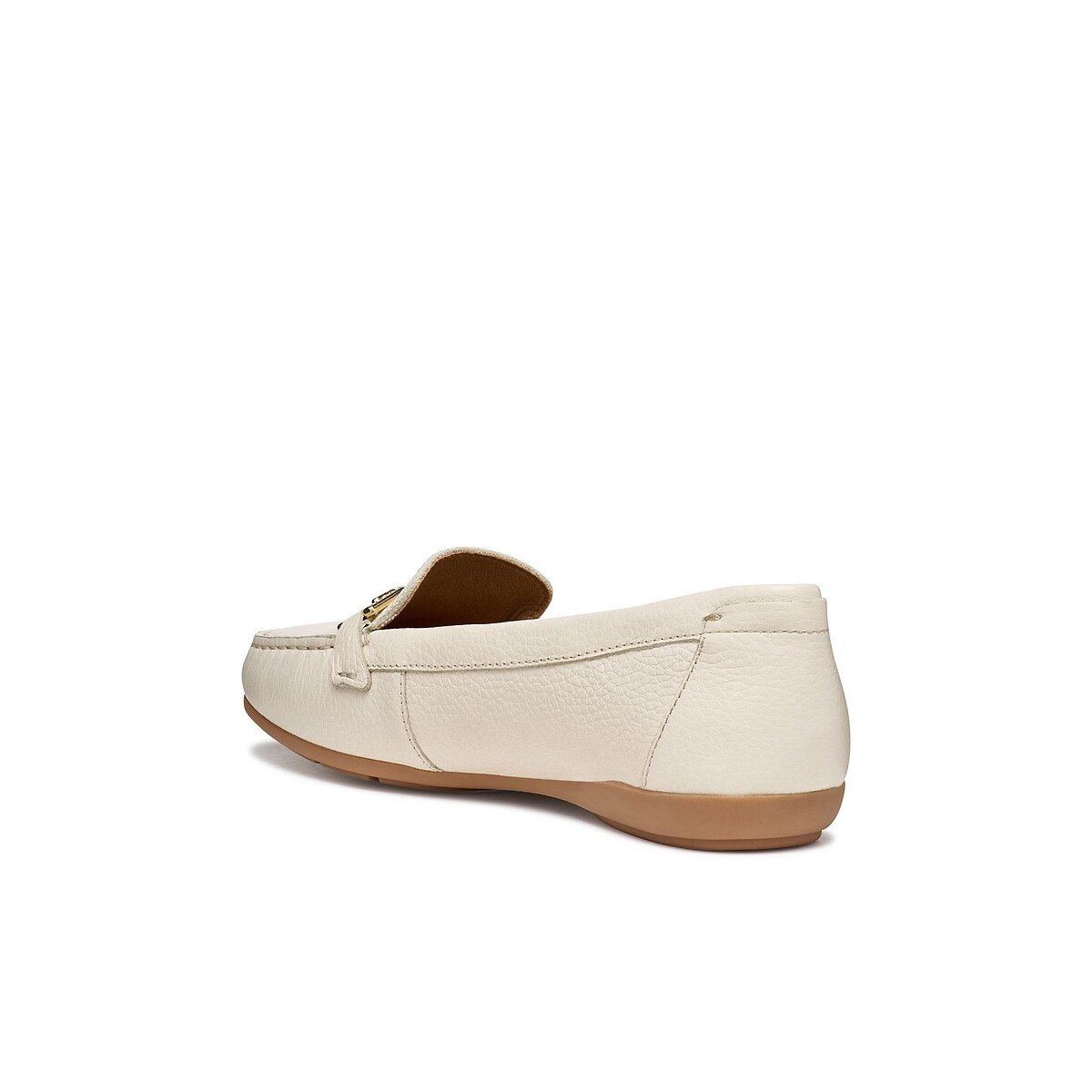 Annytah Leather Loafers ecru , GEOX