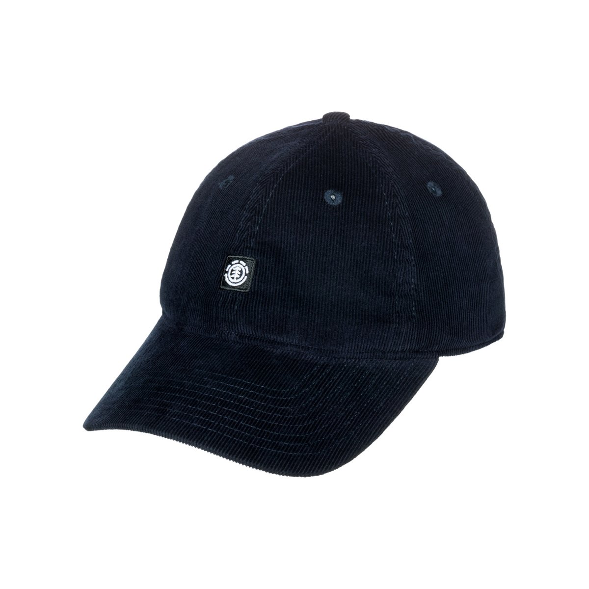 Casquette réglable classique ICON DAD CORDUROY bleu eclipse navy, ELEMENT